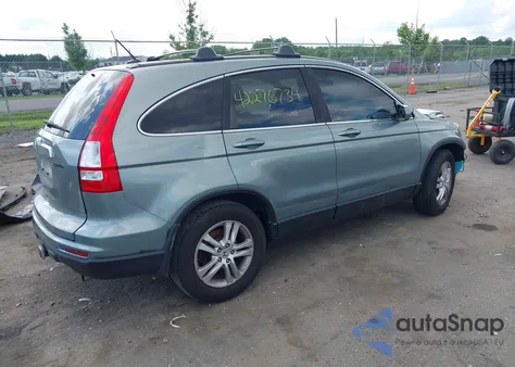 2010 Honda Cr-V Ex-L from USA, damaged, VIN 5J6RE4H77AL086578